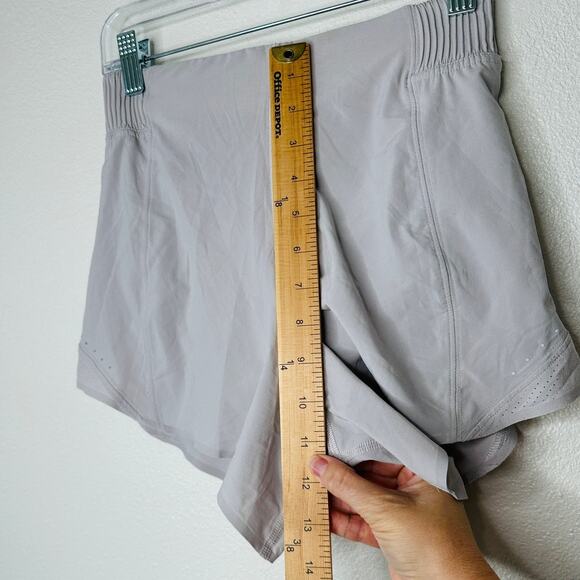 Lululemon Gray Hotty Hot High Rise Lined Shorts Special Edition 2 - Picture 14 of 14